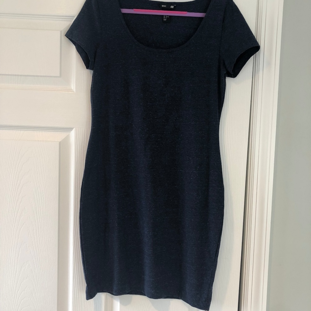 NEW! Navy blue t-shirt dress